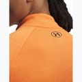 Pánska mikina Under Armour Tech Textured 1/2 Zip LS outrageous orange/black 3