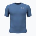 Pánske tréningové tričko Under Armour HG Armour Comp aegean blue/white