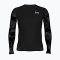 Pánske tréningové tričko longsleeve Under Armour HG Armour Comp ultimate black/white