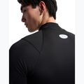 Pánske tréningové tričko longsleeve Under Armour Coldgear Elite Comp Mock ultimate black/ultimate black/reflective 6