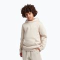 Detská mikina New Balance French Terry Small Logo Hoodie timberwolf