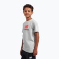 Detské tričko New Balance Jersey Stacked Logo Tee athletic grey heather 4