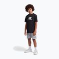 Detská súprava New Balance Stacked Logo Tee & FT Short nb caviar