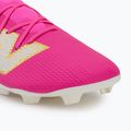 Detské kopačky New Balance Furon Team V8 FG pink heat/sea salt/gold metallic 7
