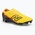 Futbalové kopačky New Balance Furon Team V8 FG punch yellow/black 100/fire cracker