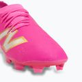 Futbalové kopačky New Balance Furon Elite V8 SG pink heat/sea salt/gold metallic 7