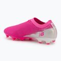 Futbalové kopačky New Balance Furon Pro V8 FG pink heat/sea salt/gold metallic 3