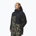 Pánska snowboardová bunda Columbia Coreshot Print greenscape treebark print/black 4