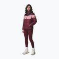 Dámska zateplená bunda Columbia Puffect II Colorblock rich wine/eraser pink/moonvista 2