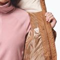 Dámska zateplená bunda Columbia Pike Lake canoe/camel brown/dark stone 10