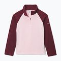 Detská fleecová mikina Columbia Glacial Fleece satin pink/rich wine