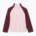 Detská fleecová mikina Columbia Glacial Fleece satin pink/rich wine 2