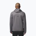 Pánska mikina Columbia Triple Canyon Grid Fleece Hooded Full Zip II city grey/black 3