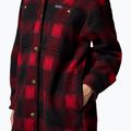 Dámska košeľa Columbia Wildbest Venture Long Fleece Coat mountain red blurred ombre 6