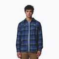 Pánska košeľa Columbia Flare Gun Stretch Flannel mountain blue trails edge plaid 5