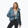 Dámska páperová bunda Columbia Amaze Puff Hooded everblue high shine 5