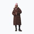 Dámsky páperový kabát Columbia Amaze Puff Long Hooded tobacco