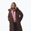 Dámsky páperový kabát Columbia Amaze Puff Long Hooded tobacco 7