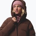 Dámsky páperový kabát Columbia Amaze Puff Long Hooded tobacco 9