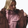 Dámsky páperový kabát Columbia Amaze Puff Long Hooded tobacco 17