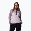 Dámska mikina Columbia Benton Springs 1/2 Snap lavender pearl/shale purple/shark