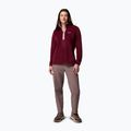 Dámska mikina Columbia Benton Springs 1/2 Snap rich wine/eraser pink 2