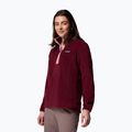 Dámska mikina Columbia Benton Springs 1/2 Snap rich wine/eraser pink 4