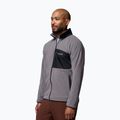 Pánska fleecová mikina Columbia Fast Trek Overlay Full Zip city grey/black 4