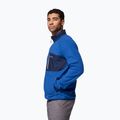 Pánska fleecová mikina Columbia Fast Trek Overlay Full Zip mt blue/coll navy 4