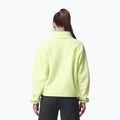 Dámska fleecová mikina Columbia Helvetia II Cropped Half Snap Fleece citron haze/black/compass blue 3