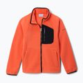 Detská fleecová mikina Columbia Fast Trek IV Fleece Full Zip zing/black