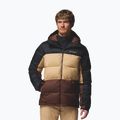 Pánska lyžiarska bunda Columbia Slope Style black/canoe/tobacco