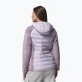 Dámska hybridná bunda Columbia Powder Lite II Sherpa Hybrid shale purple/lavender pearl 3