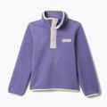 Detská fleecová mikina Columbia Halvetia II Half Snap Fleece stormwatch/lavender pearl