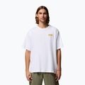 Pánske tričko Columbia CSC Heavyweight Iconic Tee white/repeated peaks