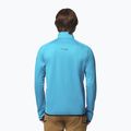 Pánska trekingová mikina Columbia Triple Canyon Grid Fleece Full Zip II compass blue heather/black 3