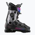 Dámske lyžiarske topánky Salomon S/Pro Supra Dual Boa 115 W black/beluga metallic/beetroot purple 6