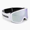 Lyžiarske okuliare Salomon Aksium 2.0 S white/ml super white