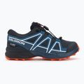 Detské bežecké topánky Salomon Speedcross Waterproof dark navy/dark blue/red orange 2