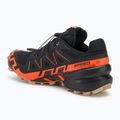 Pánske bežecké topánky Salomon Speedcross 6 GTX black/shocking orange/white pepper 3