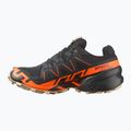 Pánske bežecké topánky Salomon Speedcross 6 GTX black/shocking orange/white pepper 3