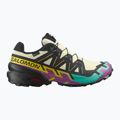 Pánske bežecké topánky Salomon Speedcross 6 GTX transparent yellow/black/waterfall 8