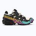 Dámske bežecké topánky Salomon Speedcross 6 GTX transparent yellow/black/waterfall 2