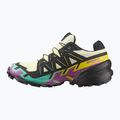Dámske bežecké topánky Salomon Speedcross 6 GTX transparent yellow/black/waterfall 9