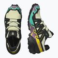 Dámske bežecké topánky Salomon Speedcross 6 GTX transparent yellow/black/waterfall 12
