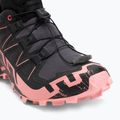 Dámske bežecké topánky Salomon Speedcross 6 GTX nine iron/black/flamingo pink 7