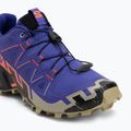Dámske bežecké topánky Salomon Speedcross 6 liberty/black/neon flame 7