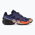 Pánske bežecké topánky Salomon Speedcross 6 GTX maritime blue/black/cherry tomato 2