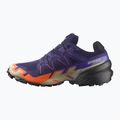 Pánske bežecké topánky Salomon Speedcross 6 GTX maritime blue/black/cherry tomato 3