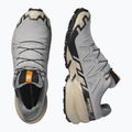 Pánske bežecké topánky Salomon Speedcross 6 GTX gull/white pepper/black 6